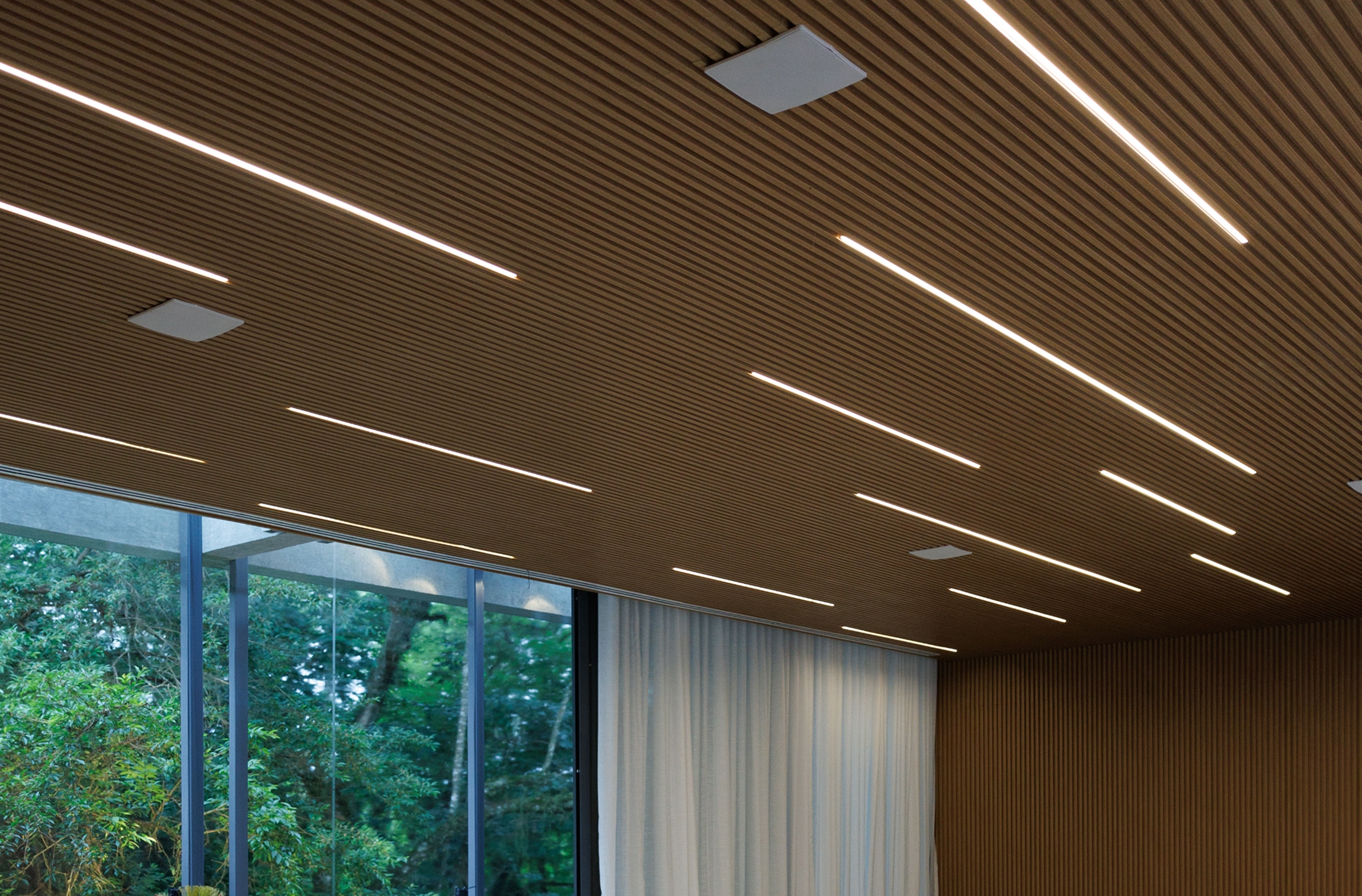 Iluminação das áreas comuns em LED