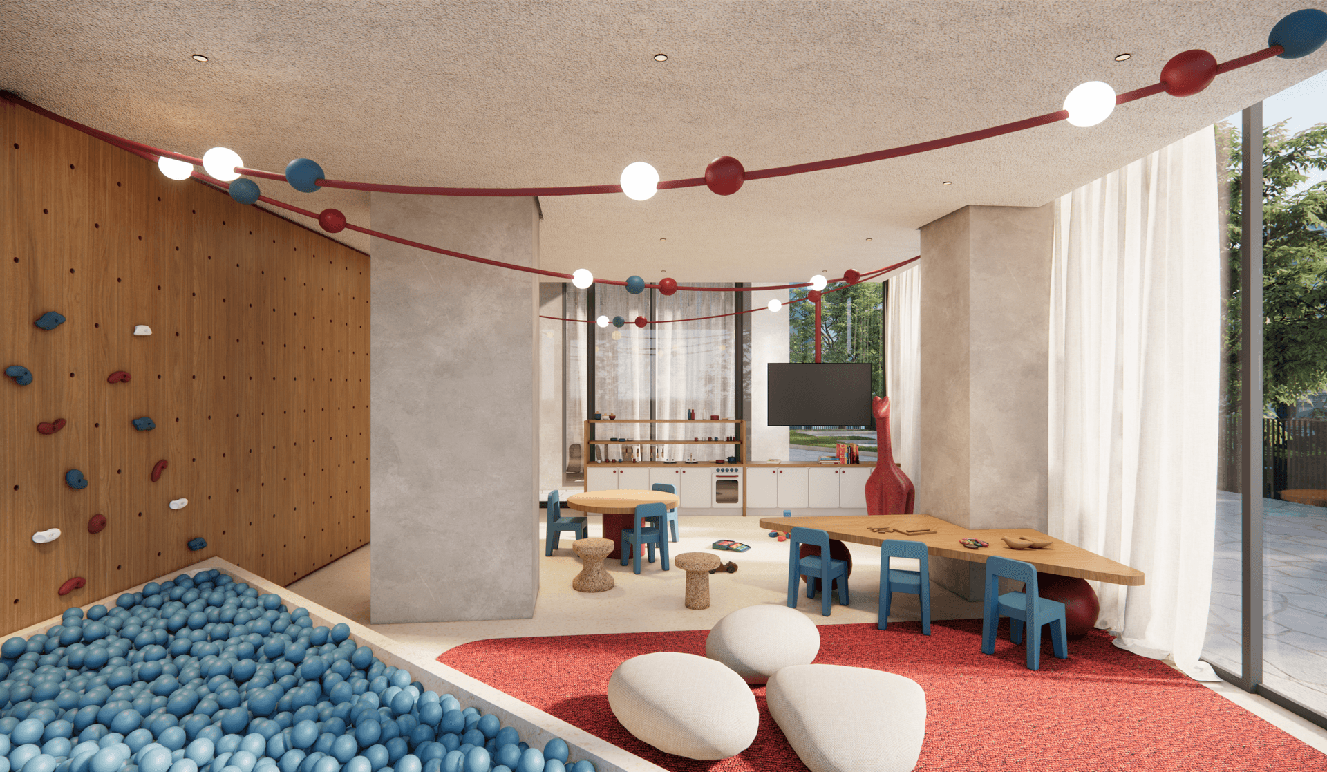 Toy Library + Outdoor playground